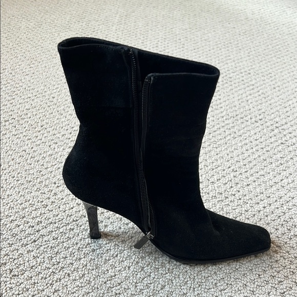 Roberto Botticelli Elegant Black Women's Suede Boots - Picture 9 of 11